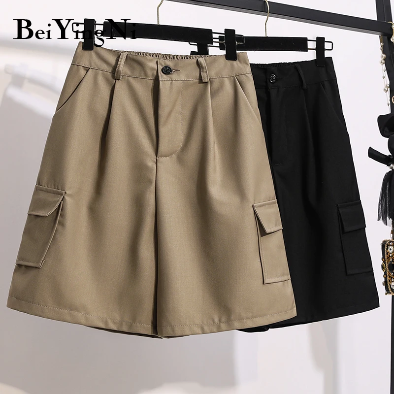 Beiyingni Pockets Buttons Vintage Black Shorts Women Thin Large Size Loose Casual Streetwear Shorts Womans Wide Leg Shorts Girls
Beiyingni Pockets Buttons Vintage Black Shorts Women Thin Large Size Loose Casual Streetwear Shorts Womans Wide Leg Shorts Girls
