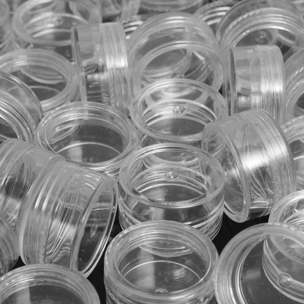 50 Stk/partij 5G Monster Clear Zalfpotje Mini Cosmetische Flessen Containers Transparante Pot Voor Nail Arts Kleine Duidelijk
50 Stk/partij 5G Monster Clear Zalfpotje Mini Cosmetische Flessen Containers Transparante Pot Voor Nail Arts Kleine Duidelijk
