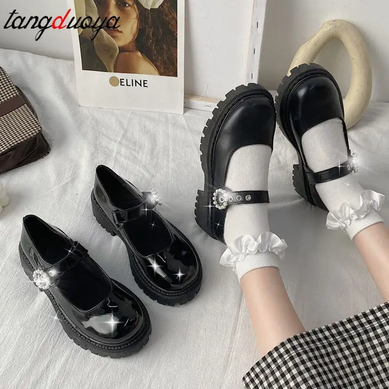 Platform Mary Jane Shoes for Women Thick Heel Square Toe loafers Lolita Shoes Woman Cosplay Heels Lady jk uniform Student shoes
Platform Mary Jane Shoes for Women Thick Heel Square Toe loafers Lolita Shoes Woman Cosplay Heels Lady jk uniform Student shoes