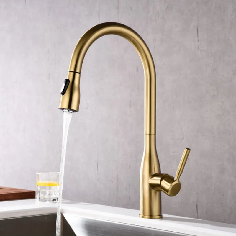 Pull Out Black Kitchen Faucets Zinc alloy Mixed Tap 360 Rotation Sink Tap Torneira De Cozinha 2 Functions
Pull Out Black Kitchen Faucets Zinc alloy Mixed Tap 360 Rotation Sink Tap Torneira De Cozinha 2 Functions