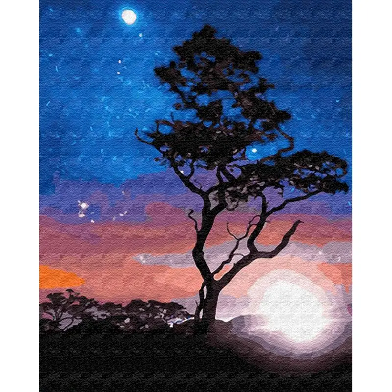AMTMBS Tree Of Life In Night Scenery DIY Painting By Numbers Drawing On Canvas Pictures By Numbers Home Wall Art Number Decor
AMTMBS Tree Of Life In Night Scenery DIY Painting By Numbers Drawing On Canvas Pictures By Numbers Home Wall Art Number Decor