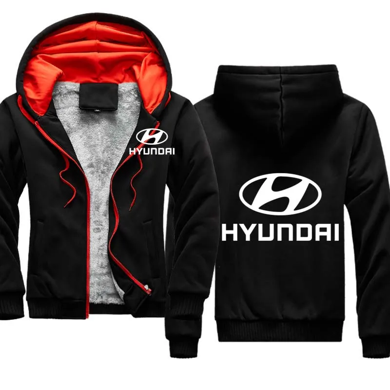 Unisex Winter Thicken Mens Sport Jacket Hyundai Car Logo Casual Hoodie Warm Wool Fleece Cotton Men's Zipper jackets
Unisex Winter Thicken Mens Sport Jacket Hyundai Car Logo Casual Hoodie Warm Wool Fleece Cotton Men's Zipper jackets