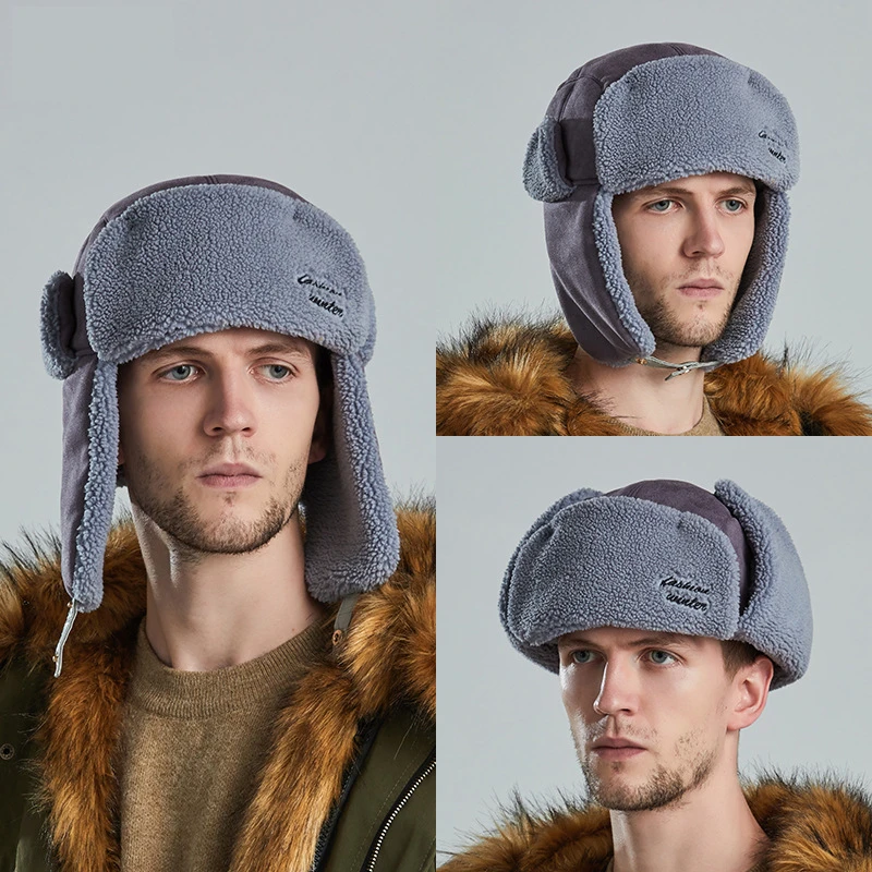 Autumn and Winter Hat Men's Warm Hat Winter Skiing Windproof Warm Hat Women Solid Color Ear Protection Warm Solid Color Hat
Autumn and Winter Hat Men's Warm Hat Winter Skiing Windproof Warm Hat Women Solid Color Ear Protection Warm Solid Color Hat