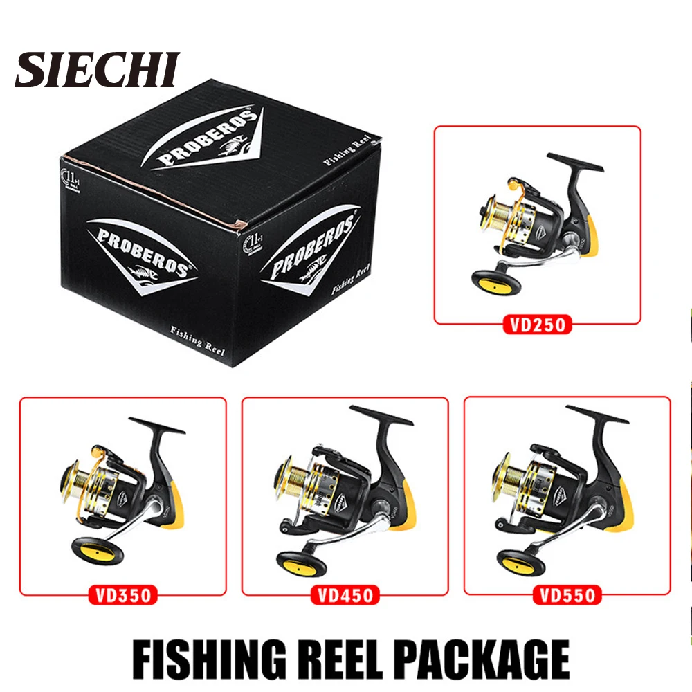 SIECHI Fishing Reel All Metal Spool Spinning Reel 8KG Max Drag Stainless Steel Handle Line Spool Saltwater Fishing Accessories
SIECHI Fishing Reel All Metal Spool Spinning Reel 8KG Max Drag Stainless Steel Handle Line Spool Saltwater Fishing Accessories