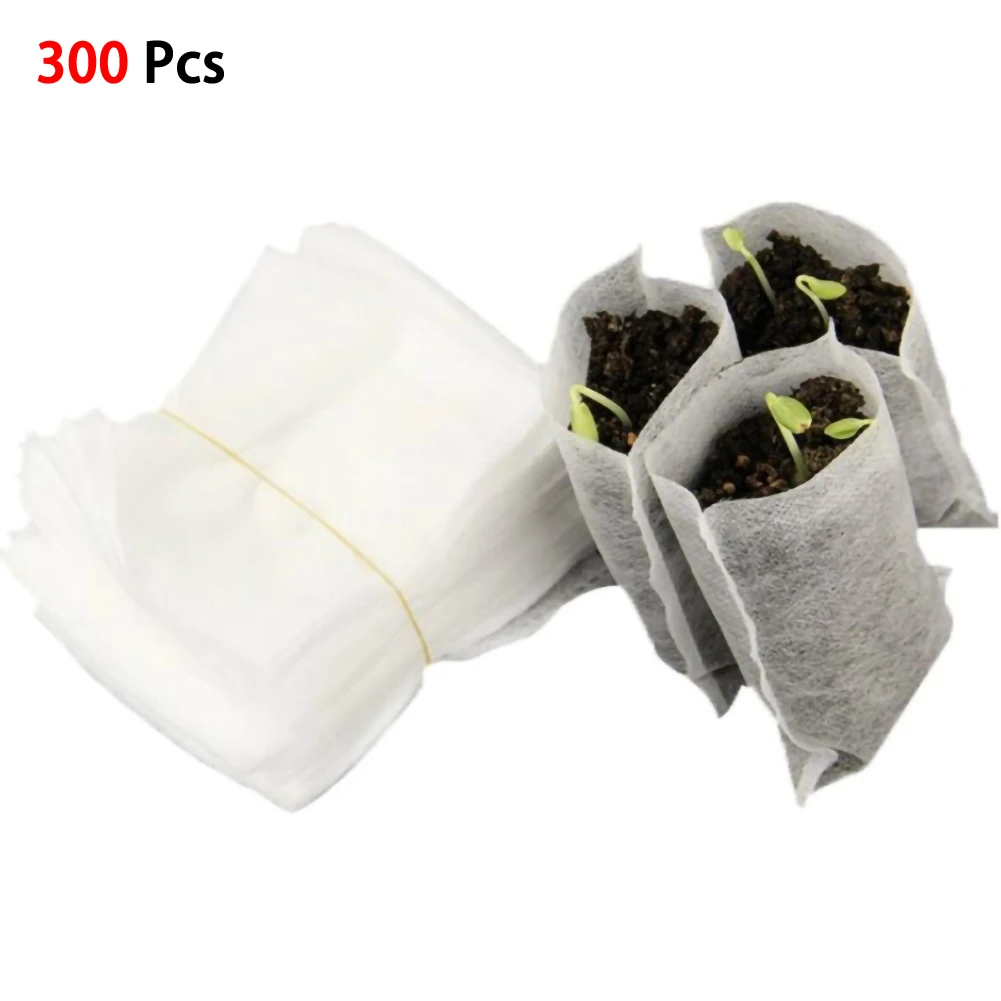 300pcs Plant Grow Bags Biodegradable Garden Planting Fabric Seedling Non-woven Fabric For Garden Accessories Supplies
300pcs Plant Grow Bags Biodegradable Garden Planting Fabric Seedling Non-woven Fabric For Garden Accessories Supplies