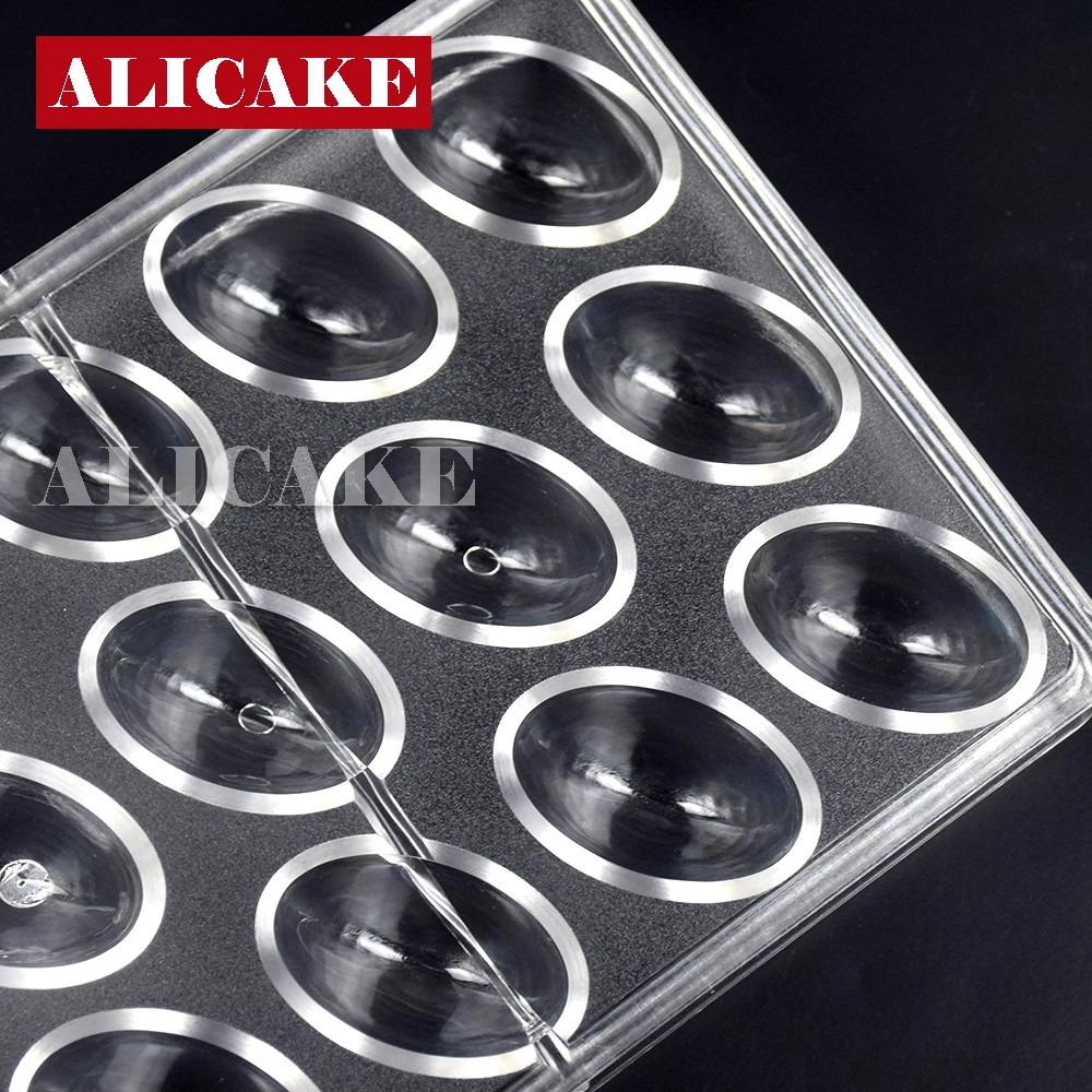 3D Polycarbonate Chocolate Mold Ellipsoid Forms Mold For Chocolates Bonbon Bakery Baking Pastry Tools for Chocolate Tray Moulds
3D Polycarbonate Chocolate Mold Ellipsoid Forms Mold For Chocolates Bonbon Bakery Baking Pastry Tools for Chocolate Tray Moulds