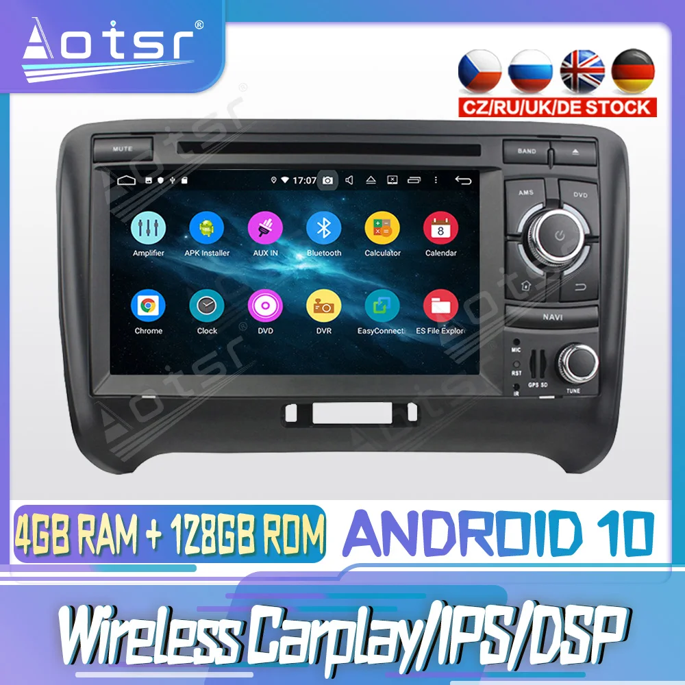 Android 10 PX6 128G For Audi TT 2006 2007 0008 2013 DVD GPS Navigation Auto Radio Stereo Video Multimedia Player HeadUnit 2din
Android 10 PX6 128G For Audi TT 2006 2007 0008 2013 DVD GPS Navigation Auto Radio Stereo Video Multimedia Player HeadUnit 2din