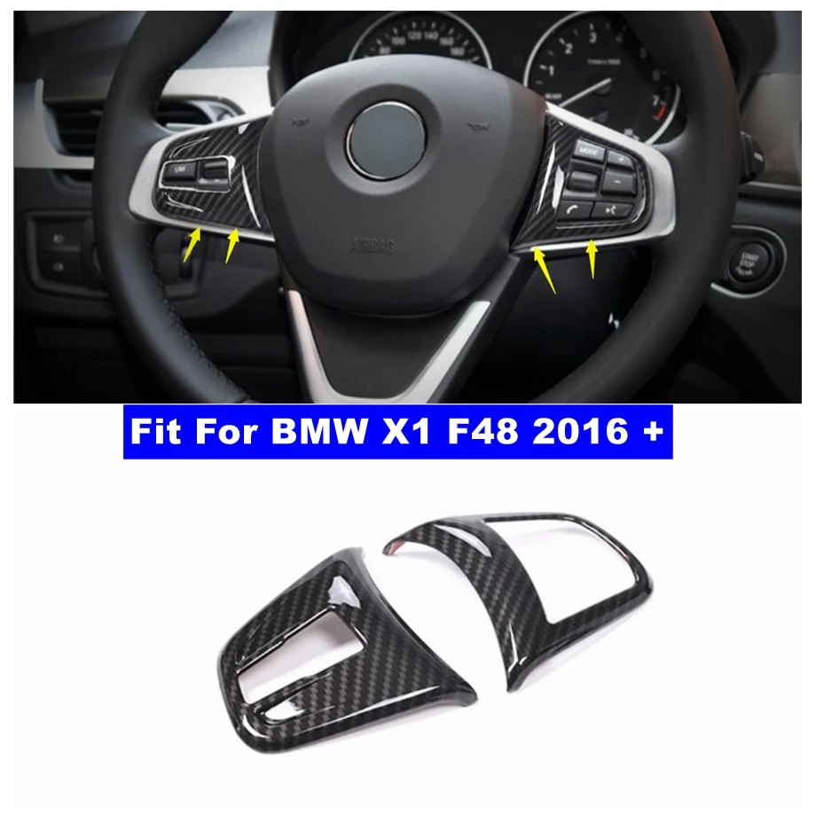 Car Steering Wheel Multifunction Button Decoration Frame Cover Trim For BMW X1 F48 2016 - 2021 Accessories Interior Refit Kit
Car Steering Wheel Multifunction Button Decoration Frame Cover Trim For BMW X1 F48 2016 - 2021 Accessories Interior Refit Kit