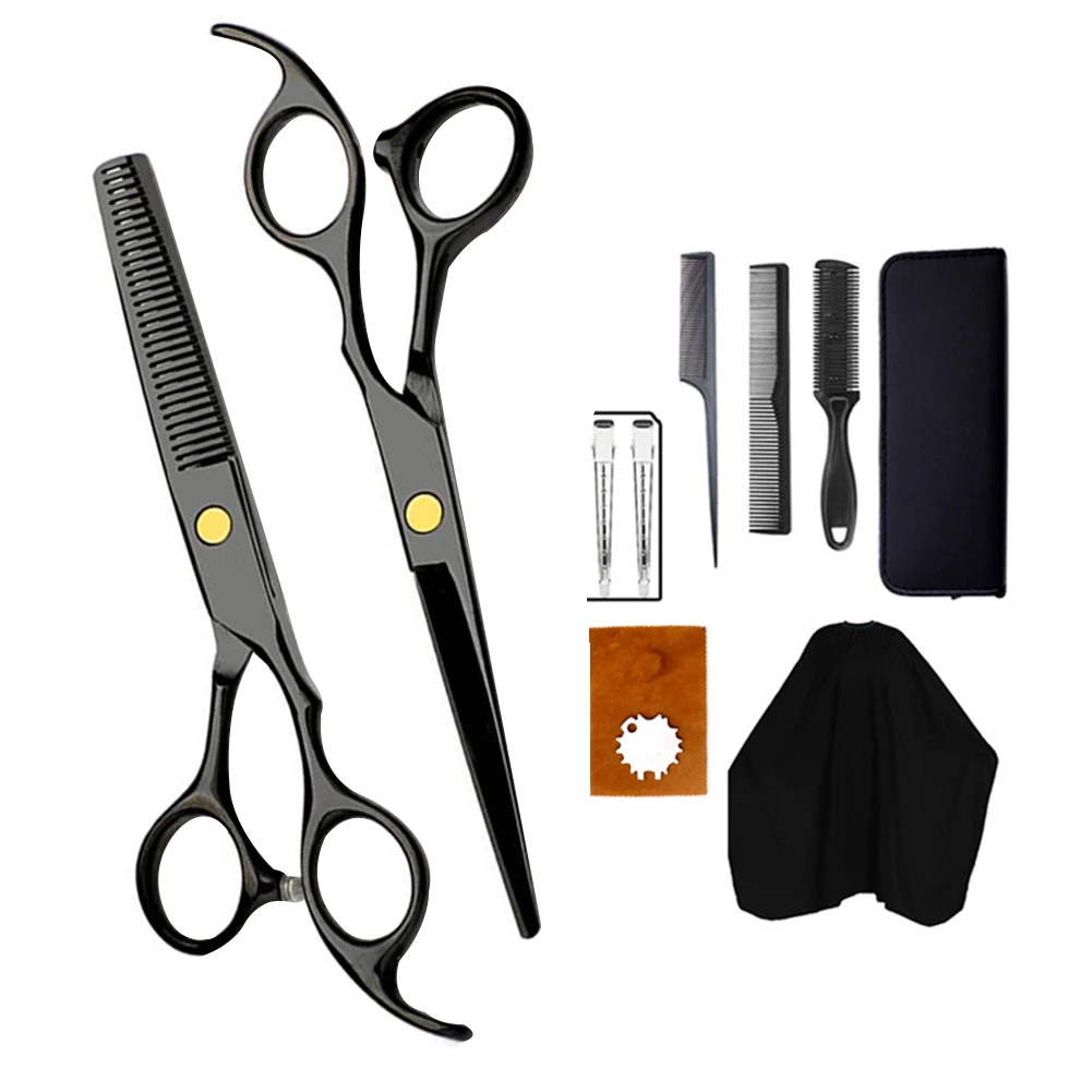 11pcs Cutting Shear Stainless Steel Professional With Comb Styling Durable Hairdressing Tool Salon Thinning Hair Scissors Set
11pcs Cutting Shear Stainless Steel Professional With Comb Styling Durable Hairdressing Tool Salon Thinning Hair Scissors Set