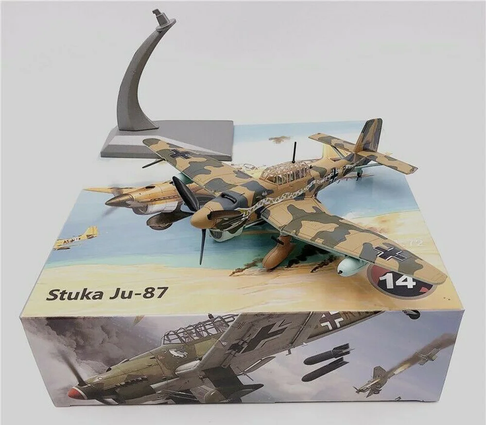 WLTK немецкий Junkers Stuka Ju 87 Dive Bomber 1/72 литая под давлением модель| |