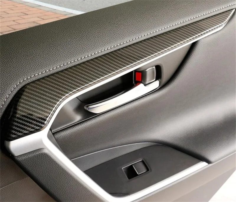 Auto Inner Door Armrest Decoration Strip Cover Trims For TOYOTA RAV4 RAV 4 2019 2020 Car-Styling Mouldings Accssories 4pcs/set
Auto Inner Door Armrest Decoration Strip Cover Trims For TOYOTA RAV4 RAV 4 2019 2020 Car-Styling Mouldings Accssories 4pcs/set