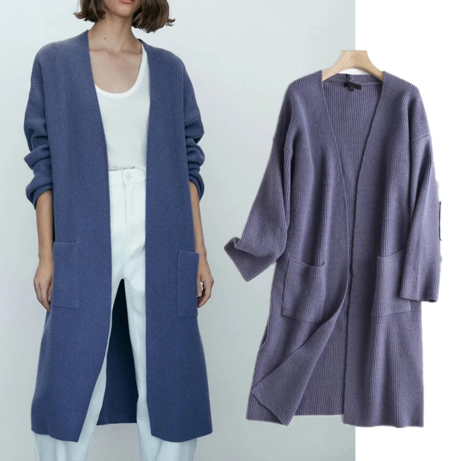 Maxdutti England Style Fashion Knitted Cardigans Women Winter Sweaters Women Long Jacket Vintage Oversize Loose Solid Trench
Maxdutti England Style Fashion Knitted Cardigans Women Winter Sweaters Women Long Jacket Vintage Oversize Loose Solid Trench