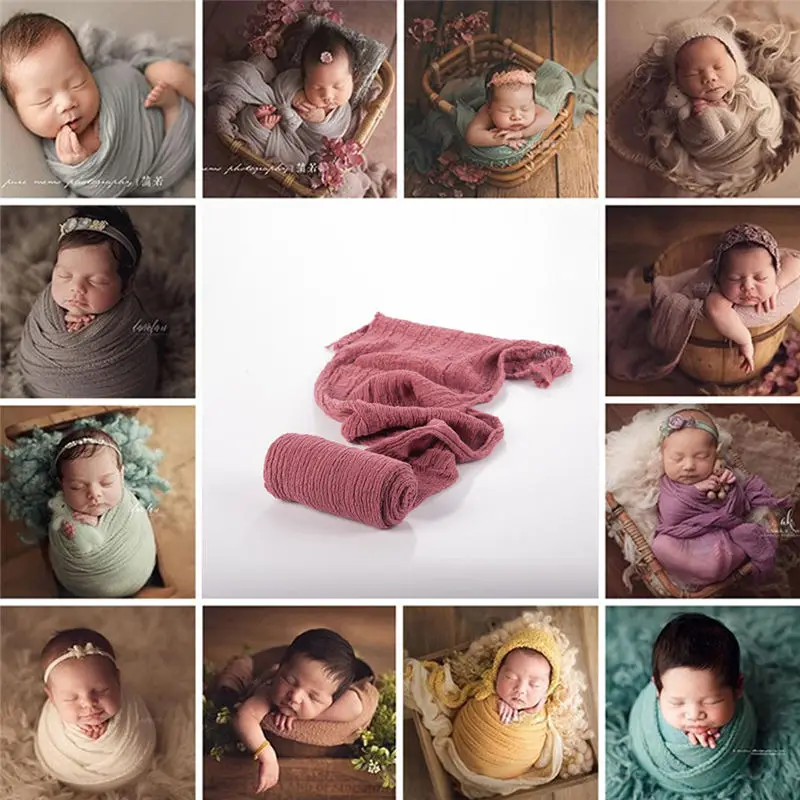 YUXIC Stretchy Newborn Baby Swaddle Wraps Organic Cotton Blankets Soft Baby Photography Accessories
YUXIC Stretchy Newborn Baby Swaddle Wraps Organic Cotton Blankets Soft Baby Photography Accessories