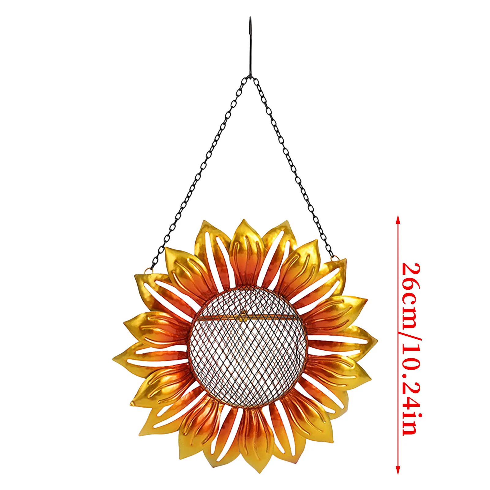 #56 Creative Sunflower Wrought Iron Metal Bird Feeder Outdoor Hanging Bird Feeder Garden Art Bird Feeder Pajaros Accesorios 2021
#56 Creative Sunflower Wrought Iron Metal Bird Feeder Outdoor Hanging Bird Feeder Garden Art Bird Feeder Pajaros Accesorios 2021