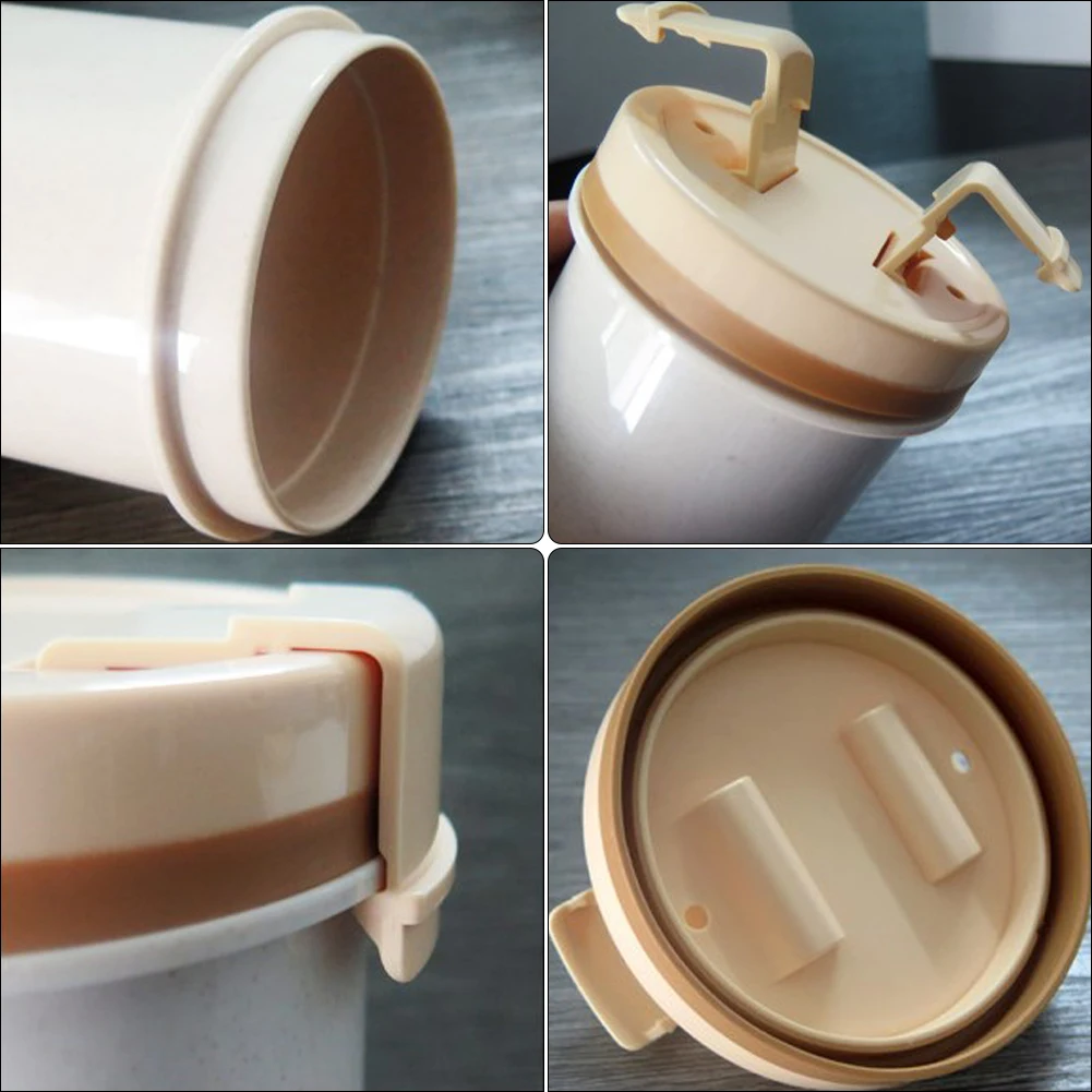 600ml Wheat Straw Sealed Soup Cup Plastic Leak-proof Lunch Box with Buckle Creative Japanese Style Mini Microwave Bento Box
600ml Wheat Straw Sealed Soup Cup Plastic Leak-proof Lunch Box with Buckle Creative Japanese Style Mini Microwave Bento Box