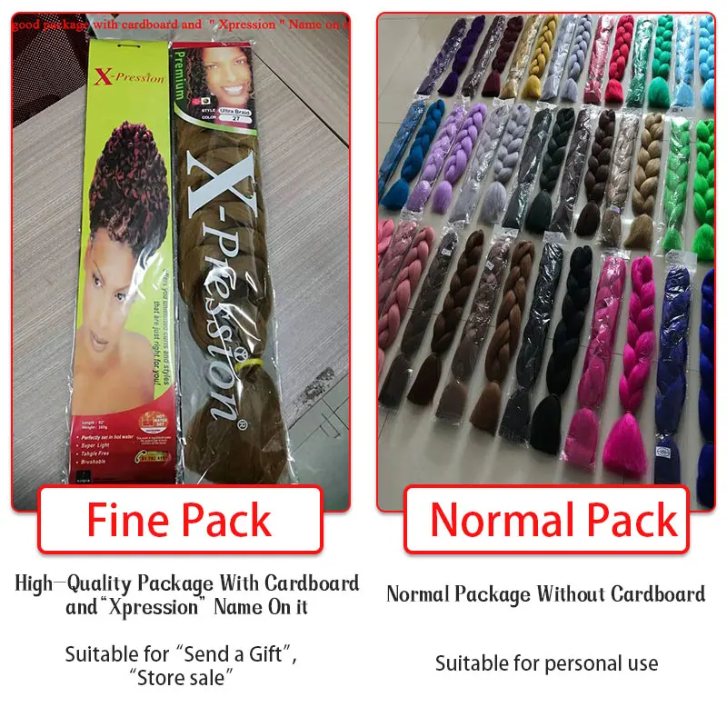 82 Inch Xpression Jumbo Braiding Hair Kanekalon Synthetic Hair 165g Pre Stretched Box Twist Crochet Hair Wholesale
82 Inch Xpression Jumbo Braiding Hair Kanekalon Synthetic Hair 165g Pre Stretched Box Twist Crochet Hair Wholesale