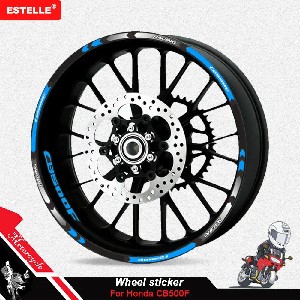 High quality 12 Pcs Fit Motorcycle Wheel Sticker stripe Reflective Rim decoration For Honda CB500 F CB 500F cb500f
High quality 12 Pcs Fit Motorcycle Wheel Sticker stripe Reflective Rim decoration For Honda CB500 F CB 500F cb500f