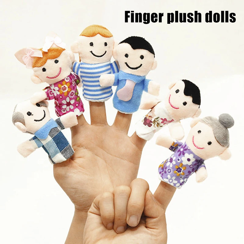 6pcs Finger Puppet Cloth Velvet Finger Puppet Set Family Members for Kids Story Time LBV
6pcs Finger Puppet Cloth Velvet Finger Puppet Set Family Members for Kids Story Time LBV