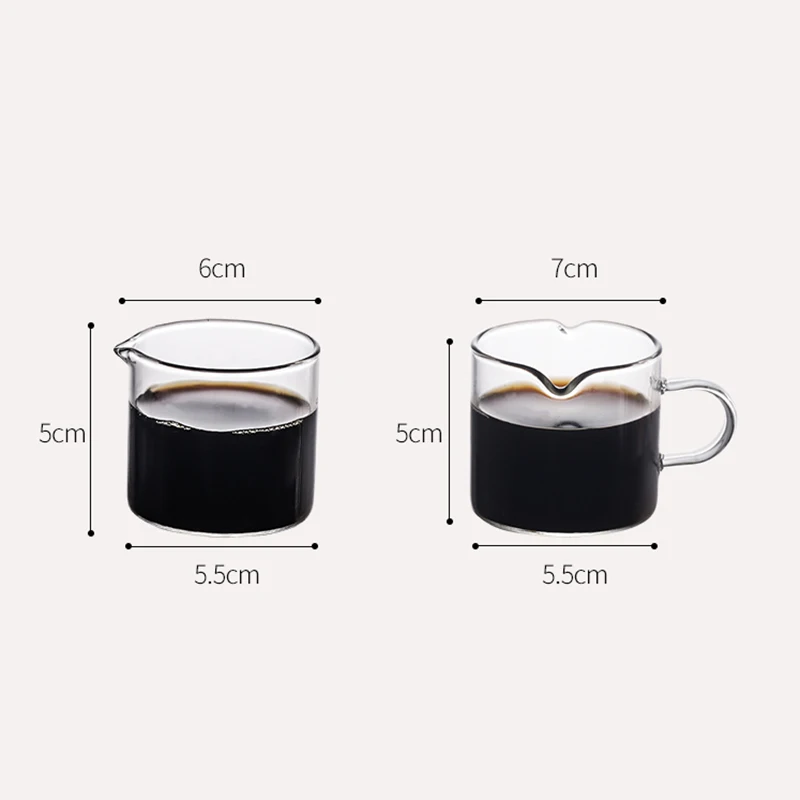 1Pcs 5.5X5cm Coffee Cup With Two Heads Milk Cup Transparent Glass Use For Beer Green Tea Juice Beverages Home Cafes Supplies
1Pcs 5.5X5cm Coffee Cup With Two Heads Milk Cup Transparent Glass Use For Beer Green Tea Juice Beverages Home Cafes Supplies