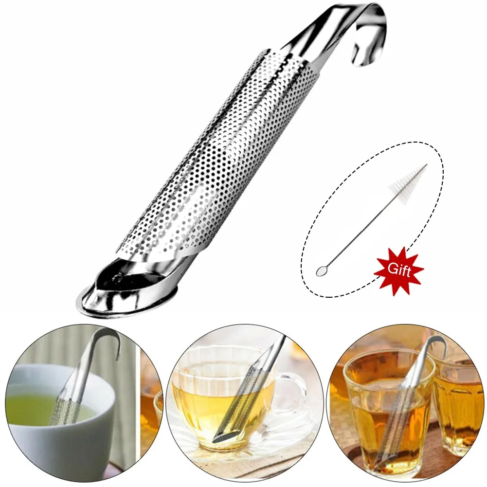 Mug Loose Stainless Steel Tea Infuser Mesh Herbal Leaf Strainer Filter Diffuser Tea Infuser Tray Saucer Cleaning Brush Office
Mug Loose Stainless Steel Tea Infuser Mesh Herbal Leaf Strainer Filter Diffuser Tea Infuser Tray Saucer Cleaning Brush Office