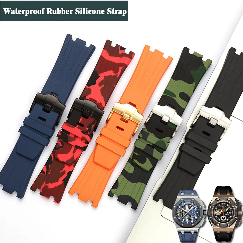 Watch Bracelet For Audemars Piguet AP ROYAL OAK Rubber Silicone Pin Buckle Men Watch Strap Watch Accessories Watch Band Chain
Watch Bracelet For Audemars Piguet AP ROYAL OAK Rubber Silicone Pin Buckle Men Watch Strap Watch Accessories Watch Band Chain