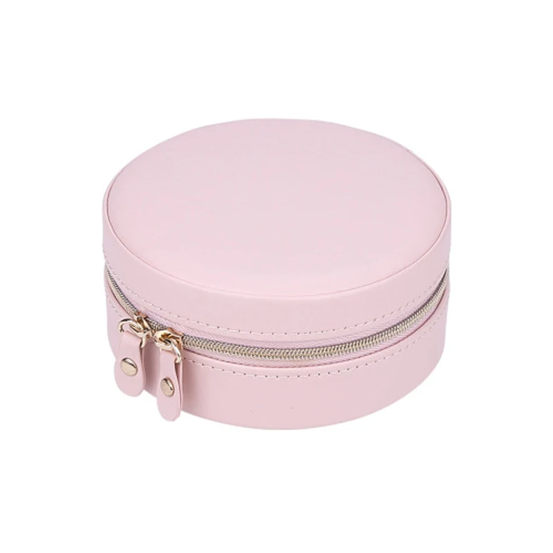 Round Portable Jewelry Storage Box Double Layer Compartments Storage Suitable For Necklace Rings Gifts For Family And Friends
Round Portable Jewelry Storage Box Double Layer Compartments Storage Suitable For Necklace Rings Gifts For Family And Friends