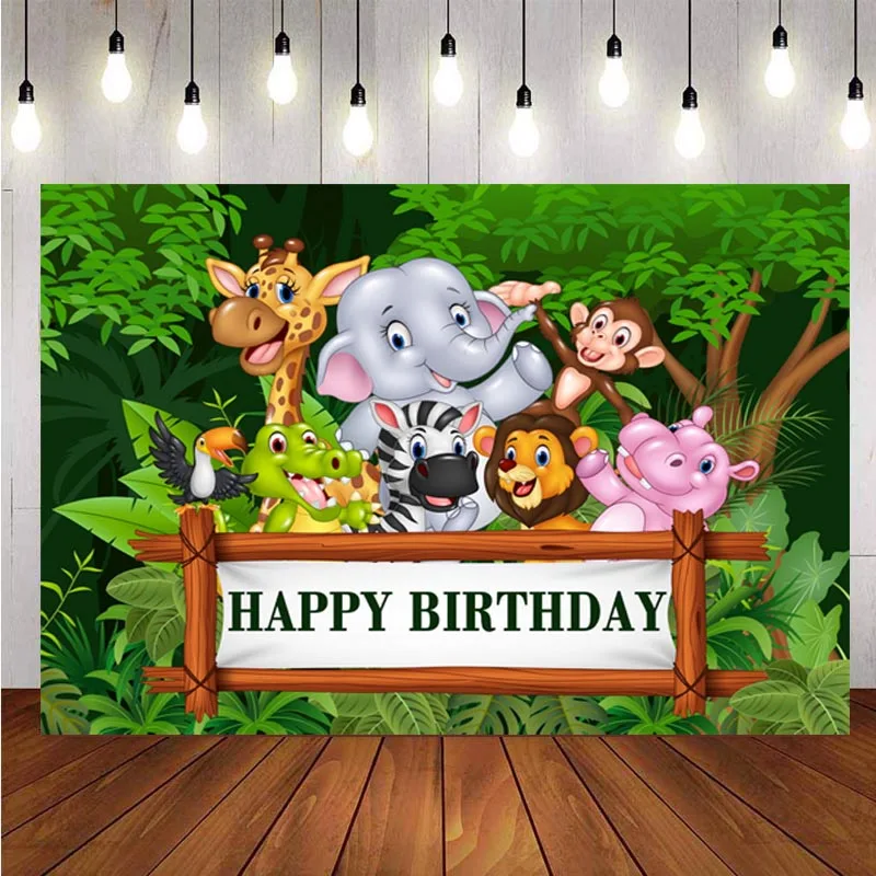 Customized Backdrop Jungle Safari Animal Elephant Giraffe Baby Shower Birthday Party Photography Background Photo Studio Prop
Customized Backdrop Jungle Safari Animal Elephant Giraffe Baby Shower Birthday Party Photography Background Photo Studio Prop