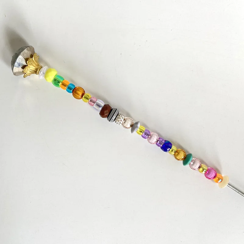 Garden Stake Ornament with Beads and Rhinestones Durable Long Lasting Reusable Decor for Living Room Courtyard L5
Garden Stake Ornament with Beads and Rhinestones Durable Long Lasting Reusable Decor for Living Room Courtyard L5