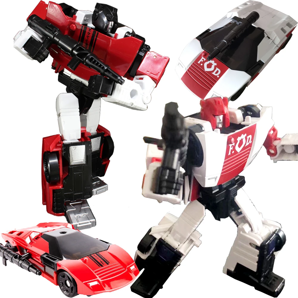 

Transformation Toys Sideswipe Ratchet AOYI BMB SS78 SS38 MP12 H6001-9 18cm Alloy Model Robot Car Anime Action Figure Kids Gift