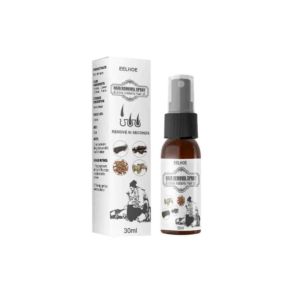 30ML Powerful Hair Removal Cream Face Beard Bikini Armpit Permanent Painless Body Hair Remover Spray Summer Depilatory Products
30ML Powerful Hair Removal Cream Face Beard Bikini Armpit Permanent Painless Body Hair Remover Spray Summer Depilatory Products