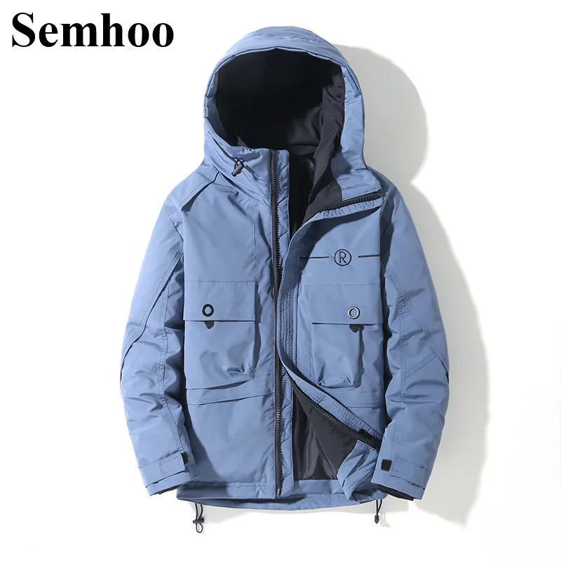Winter New Hong Kong Style Men's Down Jacket Casual Thick Warm Hooded Jacket Solid Color Men's Down Jacket Clothes M---3XL
Winter New Hong Kong Style Men's Down Jacket Casual Thick Warm Hooded Jacket Solid Color Men's Down Jacket Clothes M---3XL