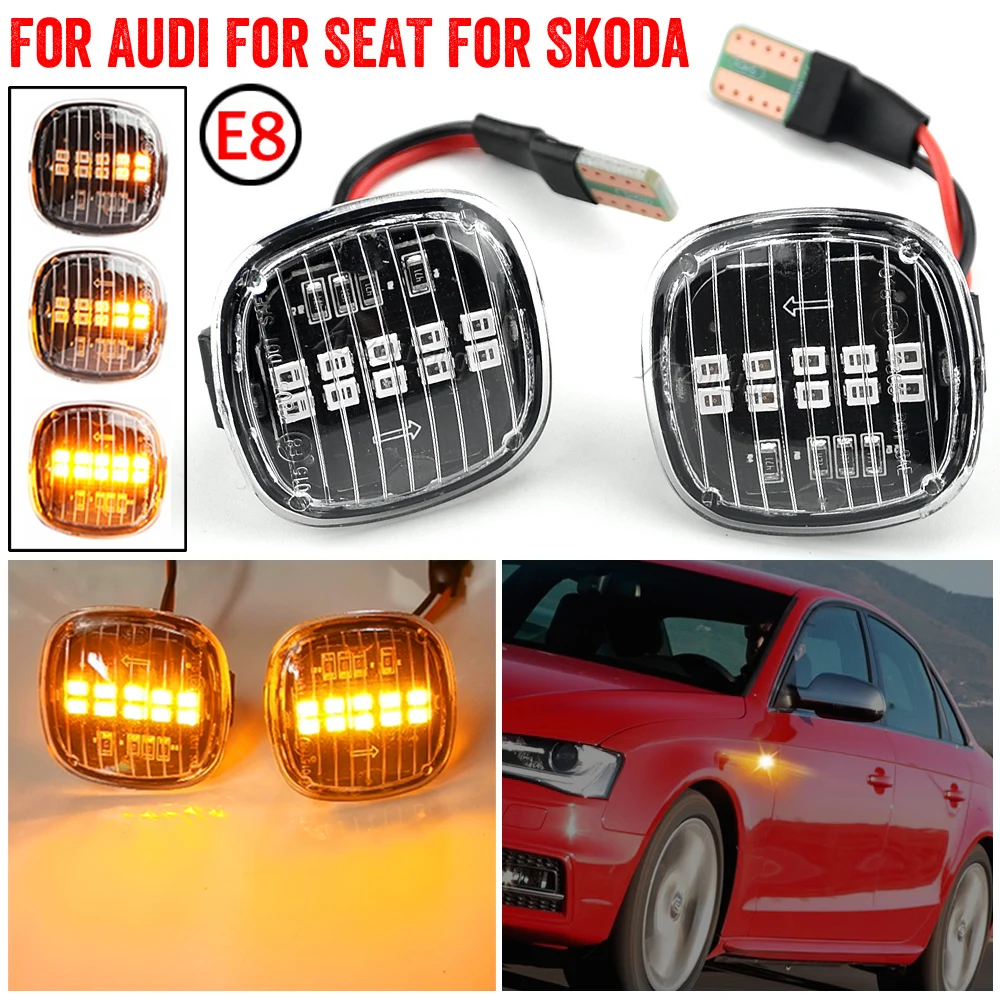 2 шт., Светодиодные поворотники для Skoda Fabia Octavia Mk1 Mk2 Roomster Rapid NH3
2 шт., Светодиодные поворотники для Skoda Fabia Octavia Mk1 Mk2 Roomster Rapid NH3