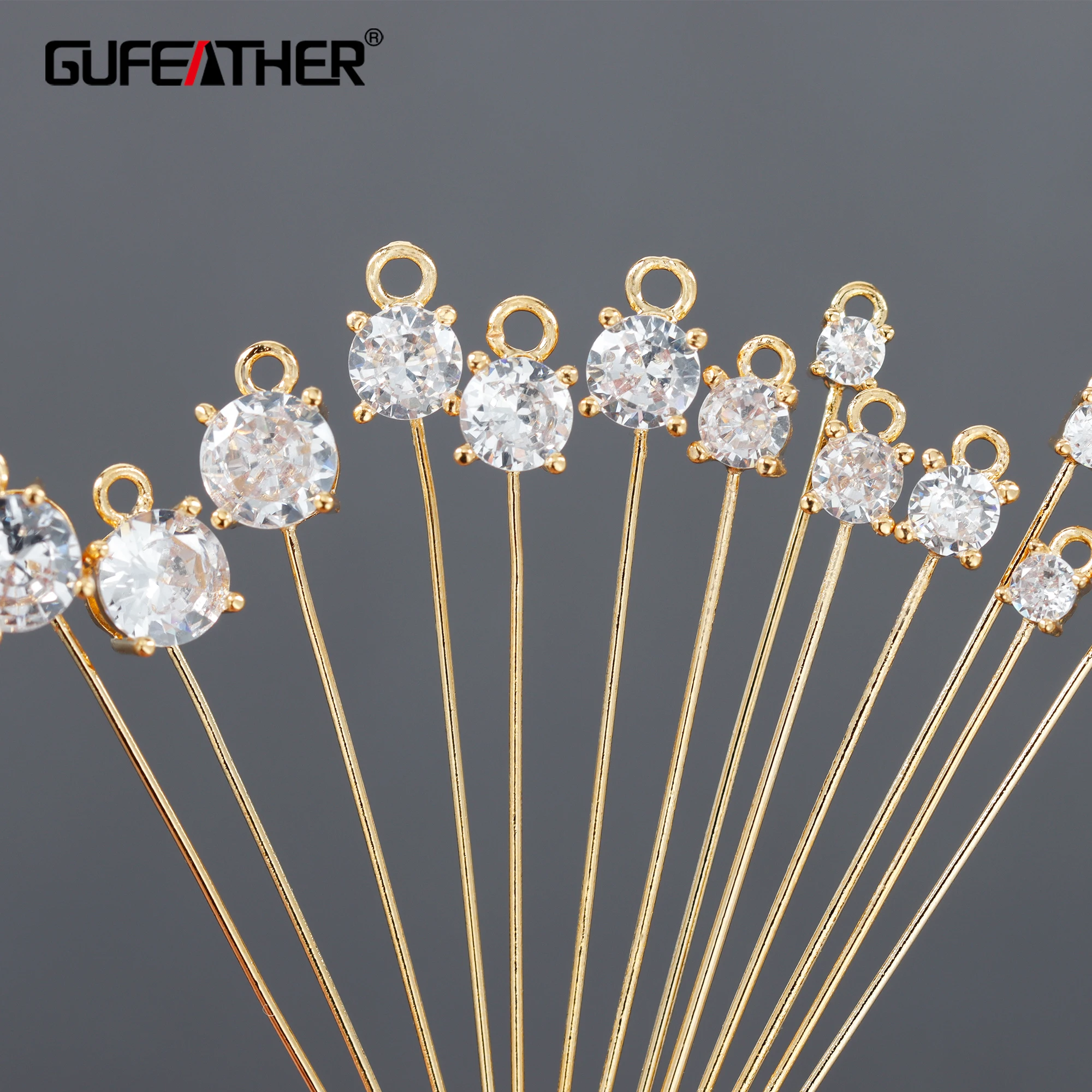 GUFEATHER MA16,diy jewelry accessories,needle,18k gold plated,copper,zircons,pass REACH,nickel free,jewery making,10pcs/lot
GUFEATHER MA16,diy jewelry accessories,needle,18k gold plated,copper,zircons,pass REACH,nickel free,jewery making,10pcs/lot