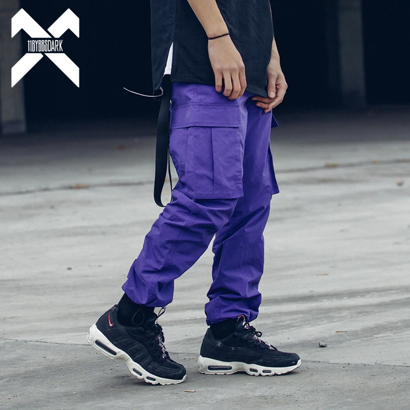 11 BYBB'S DARK Cargo Pant Men Streetwear Joggers Purple Trousers Solid Color 2019 Fashion Cargo Pants Male Purple Orange DG139
11 BYBB'S DARK Cargo Pant Men Streetwear Joggers Purple Trousers Solid Color 2019 Fashion Cargo Pants Male Purple Orange DG139