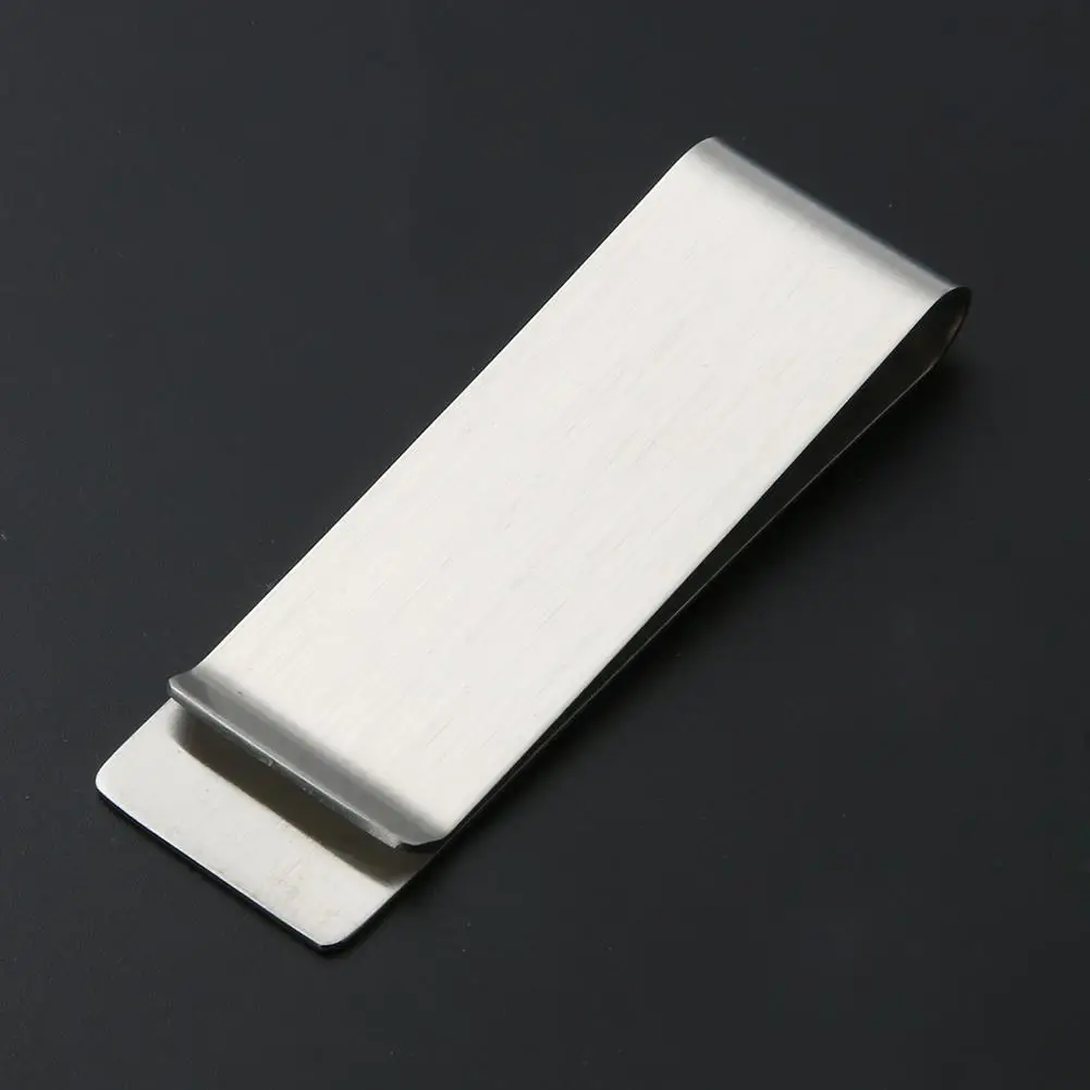 1PCS High Quality Stainless Steel Metal Money Clip Fashion Simple Silver Dollar Cash Clamp Holder Wallet For Men Women
1PCS High Quality Stainless Steel Metal Money Clip Fashion Simple Silver Dollar Cash Clamp Holder Wallet For Men Women