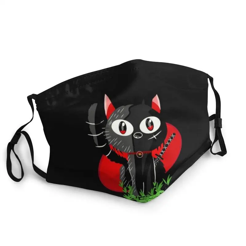 Black Cat Samurai Mouth Face Mask Unisex Adult Japanese Cartoon Anime Mask Anti Dust Haze Protection Cover Respirator Muffle
Black Cat Samurai Mouth Face Mask Unisex Adult Japanese Cartoon Anime Mask Anti Dust Haze Protection Cover Respirator Muffle