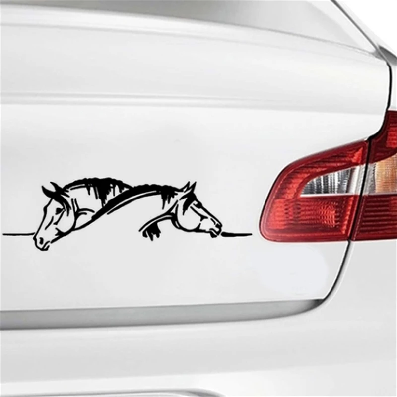 Creative Cute Two Horses Shaped Car Sticker Decal Funny Animal Car Styling Black White High Quality Car Stickers 
Creative Cute Two Horses Shaped Car Sticker Decal Funny Animal Car Styling Black White High Quality Car Stickers