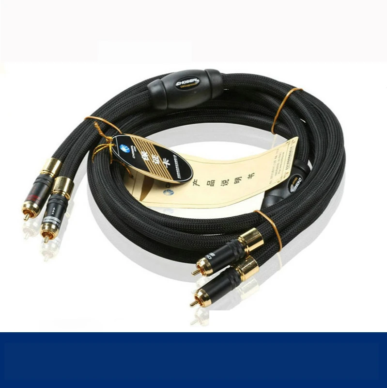 Choseal AB-5408 Hi-Fi Super AV кабель 6N OCC 24K позолоченный цифровой коаксиальный кабель Y
Choseal AB-5408 Hi-Fi Super AV кабель 6N OCC 24K позолоченный цифровой коаксиальный кабель Y