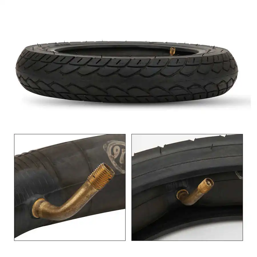 Black Rubber 12 Inch Outer Tire Inner Tyre Combination Accessory for Electric Scooter Accessories 
Black Rubber 12 Inch Outer Tire Inner Tyre Combination Accessory for Electric Scooter Accessories