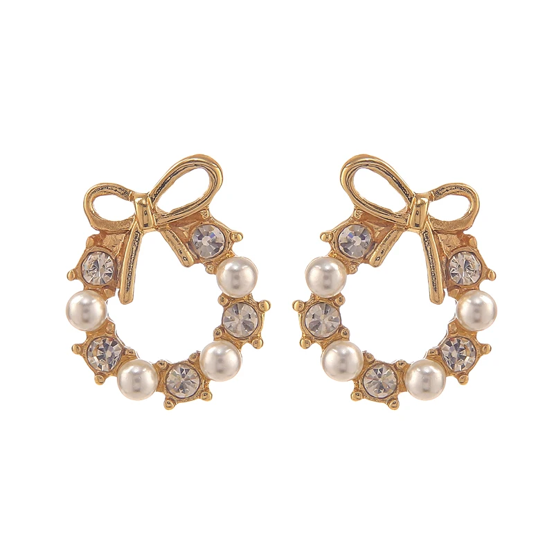 Bow Garland Earrings Elegant Earrings for Women 2021 New Fashion EarringsOne pair
Bow Garland Earrings Elegant Earrings for Women 2021 New Fashion EarringsOne pair