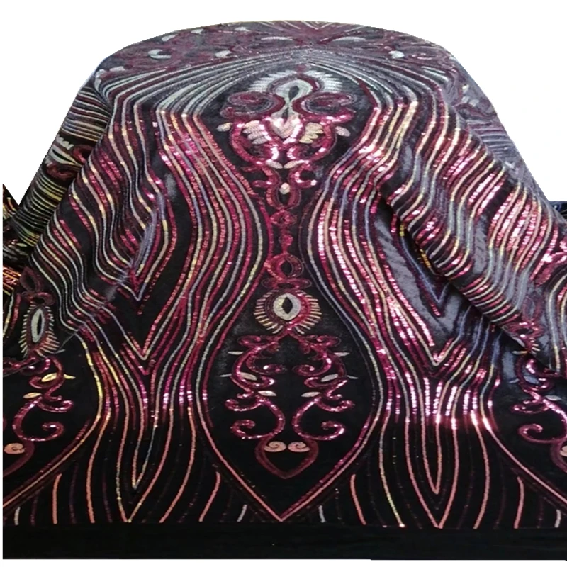 African Lace Fabric With Sequins French Laces High Quality Nigerian Velvet Lace Fabric For Party FC-135
African Lace Fabric With Sequins French Laces High Quality Nigerian Velvet Lace Fabric For Party FC-135