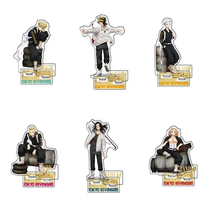 Anime Tokyo Revengers Stand Sign Acrylic Figure Manjiro Ken Takemichi Hinata Atsushi Model Desk Deocr Fans Collection Prop Gift
Anime Tokyo Revengers Stand Sign Acrylic Figure Manjiro Ken Takemichi Hinata Atsushi Model Desk Deocr Fans Collection Prop Gift