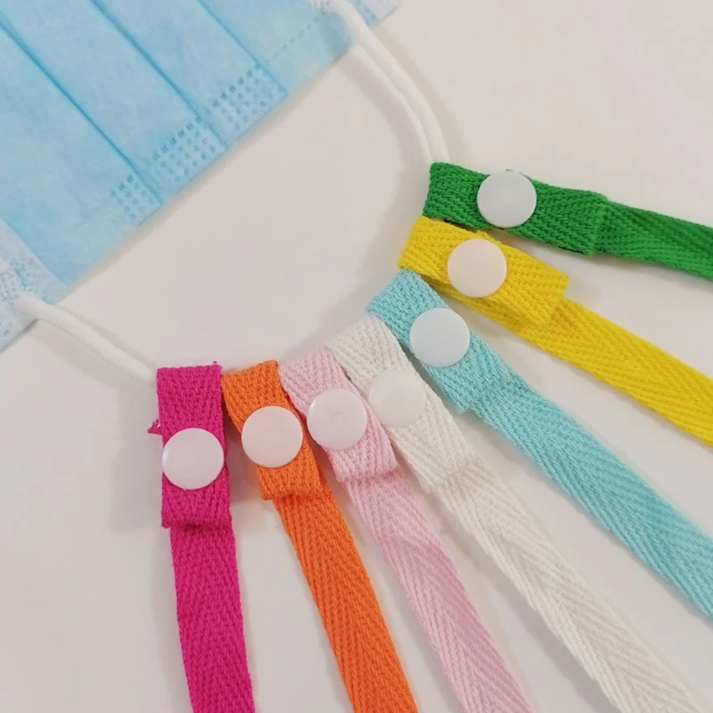 10Pcs/Pack Mouth Mask Soft Cotton Lanyard Extender with Buckle Hanging Rope Neck String Ear Saver Holder Strap
10Pcs/Pack Mouth Mask Soft Cotton Lanyard Extender with Buckle Hanging Rope Neck String Ear Saver Holder Strap