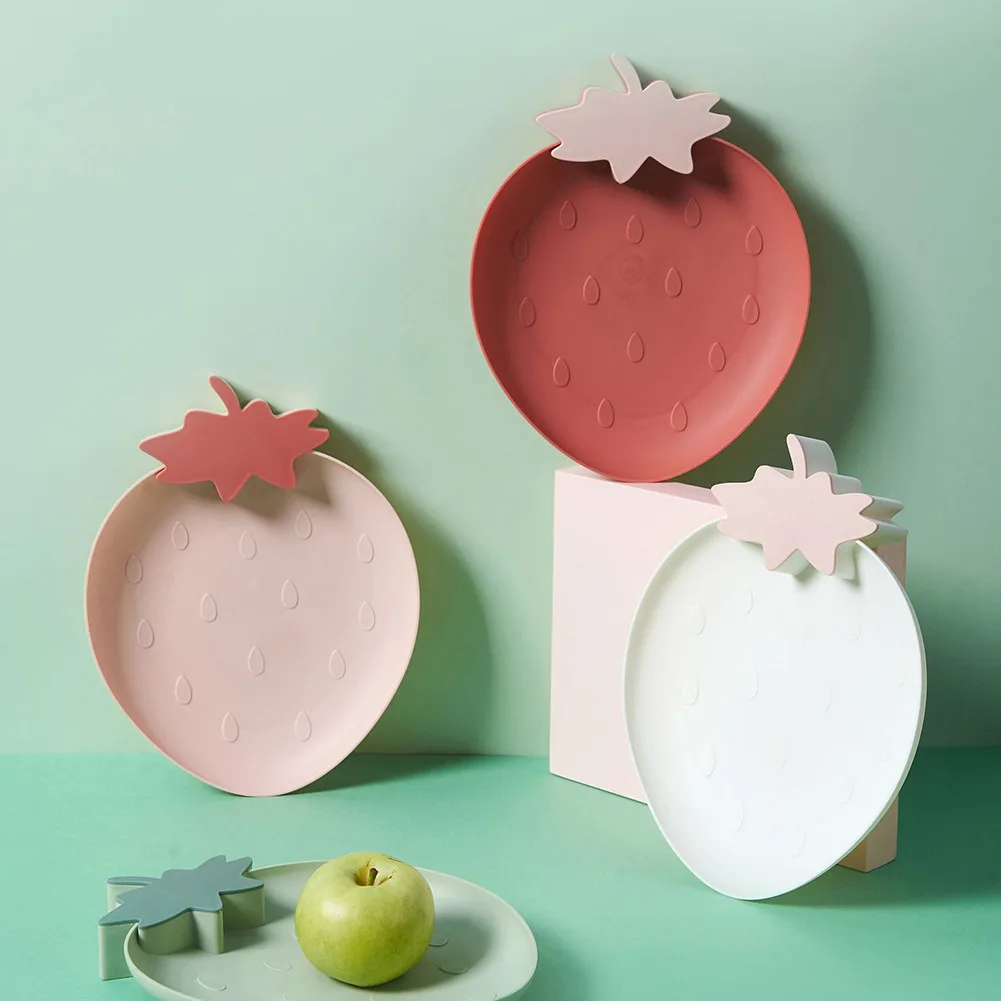 Strawberry Shape Lightweight Fruit Food Tray Candy Plate Snack Dish Fruit Food Plastic Plate For Kitchen Kitchen Accessories
Strawberry Shape Lightweight Fruit Food Tray Candy Plate Snack Dish Fruit Food Plastic Plate For Kitchen Kitchen Accessories