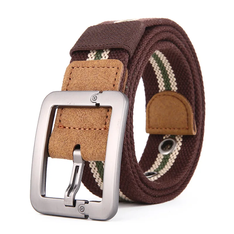 TJ-TianJun Men's Canvas Alloy Buckle Metal Buttonhole Belt Outdoor Leisure Sports Women's Contrast Waistband Width 4cm RD8176
TJ-TianJun Men's Canvas Alloy Buckle Metal Buttonhole Belt Outdoor Leisure Sports Women's Contrast Waistband Width 4cm RD8176
