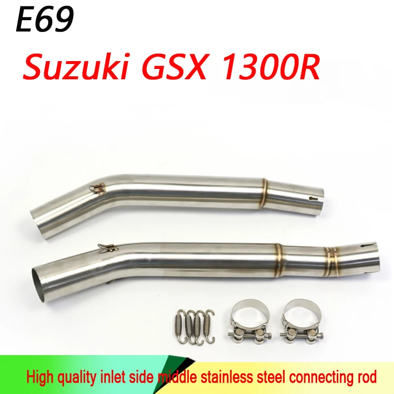 Motorcycle modified exhaust pipe GSX1300R middle section 2008-2015 stainless steel connecting pipe
Motorcycle modified exhaust pipe GSX1300R middle section 2008-2015 stainless steel connecting pipe