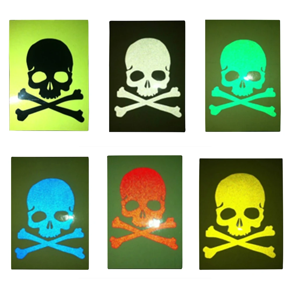 Waterproof Motorcycle Skull Reflective Stickers Mountain Road Bike Frame Sticker Bicycle Helmet Decorations Accessories
Waterproof Motorcycle Skull Reflective Stickers Mountain Road Bike Frame Sticker Bicycle Helmet Decorations Accessories