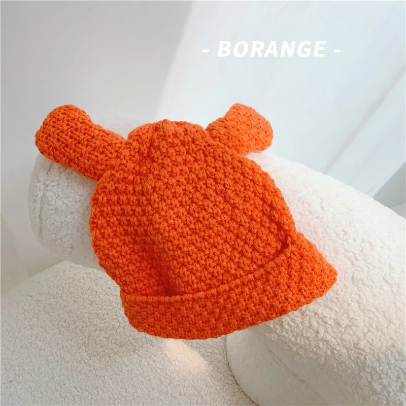 Handmade Knitted Hat Toddler Autumn and Winter Woolen Cap Girls and Boys Solid Color Cute 2020 New Ear Hat Student Cute Warm Hat
Handmade Knitted Hat Toddler Autumn and Winter Woolen Cap Girls and Boys Solid Color Cute 2020 New Ear Hat Student Cute Warm Hat