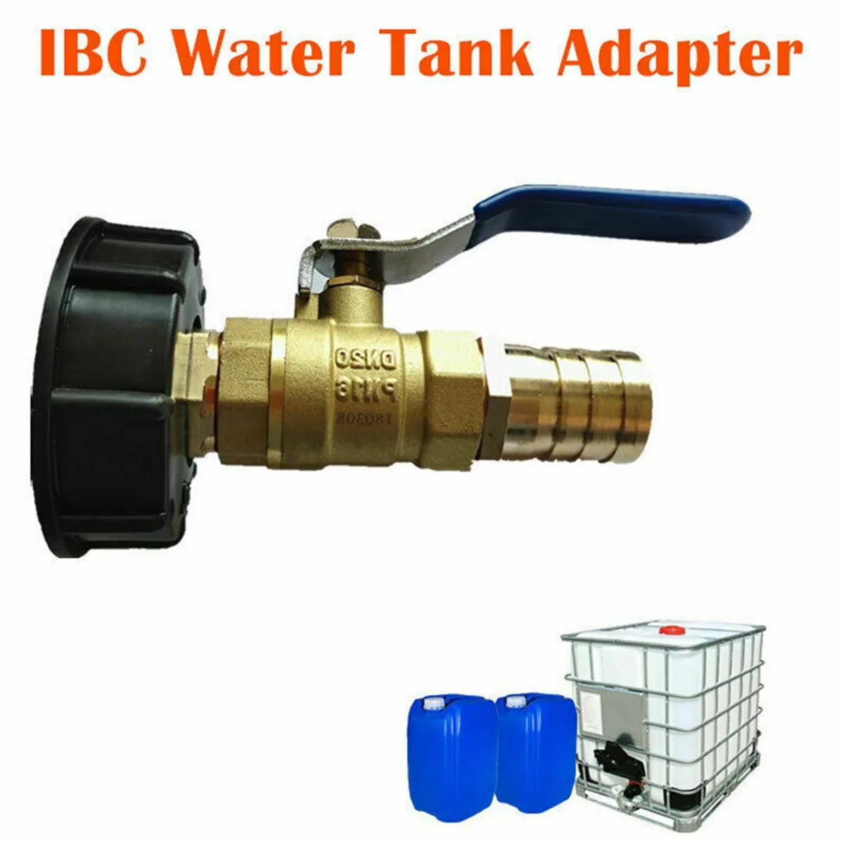 1 Pcs IBC Tank Adapter S60X6 To Garden Tap With 1\" Hose Fitting Fuel Water Durable And Practical To Use
1 Pcs IBC Tank Adapter S60X6 To Garden Tap With 1\" Hose Fitting Fuel Water Durable And Practical To Use