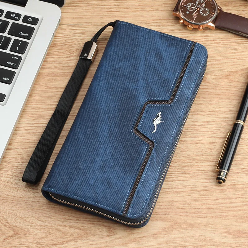 Men's wallets new contrast color retro men's and women's clutches zipper wallet wrist bag unisex multifunctional mobile wallet
Men's wallets new contrast color retro men's and women's clutches zipper wallet wrist bag unisex multifunctional mobile wallet